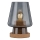 Paulmann 79736 - 1xE27/20W Bordslampa IBEN 230V rökfärgad