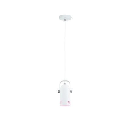 Paulmann 79767 - 1xE27/15W Pendel med sladd LAVEA 230V vit