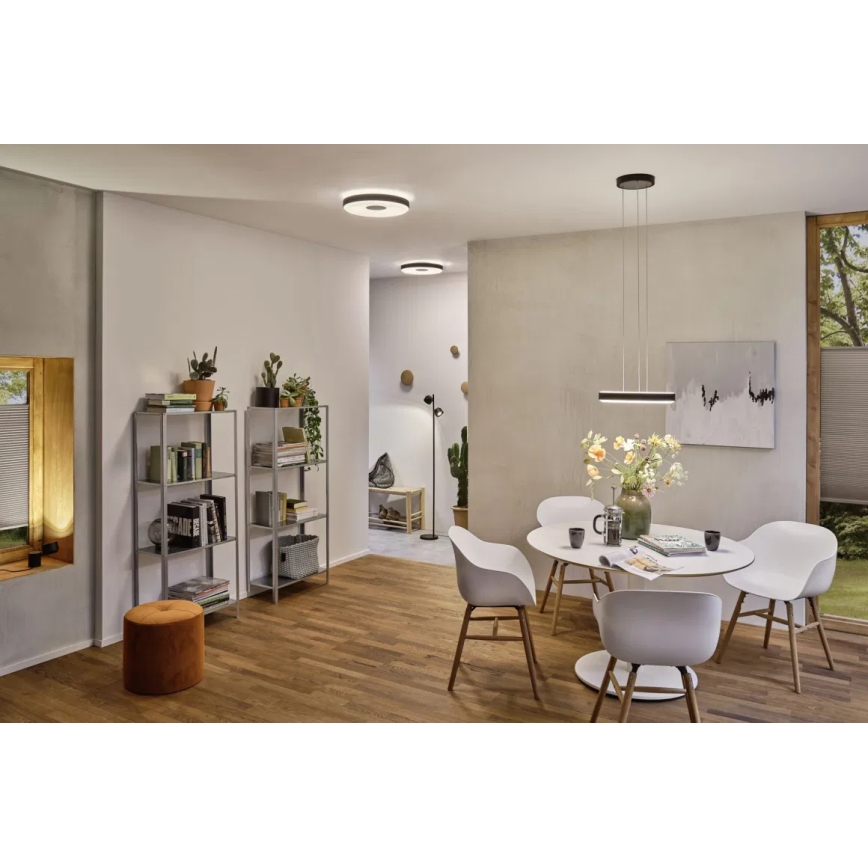 Paulmann 79775 - 2xLED/3W Ljusreglerad golvlampa PURIK PANE 230V