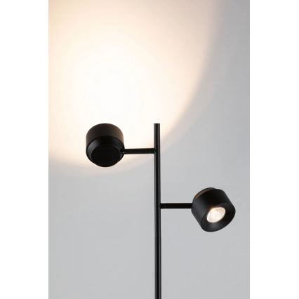 Paulmann 79775 - 2xLED/3W Ljusreglerad golvlampa PURIK PANE 230V