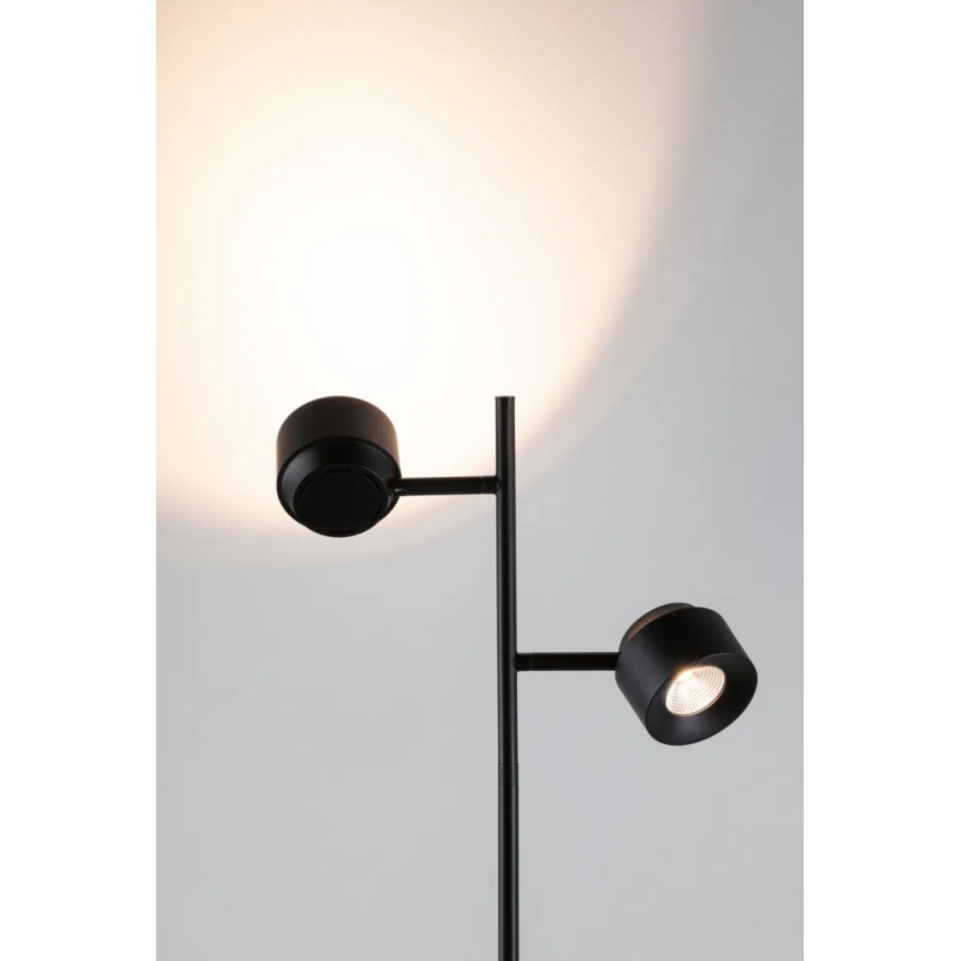 Paulmann 79775 - 2xLED/3W Ljusreglerad golvlampa PURIK PANE 230V