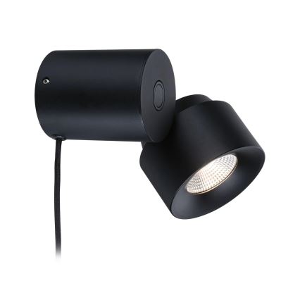 Paulmann 79776 - LED/3W Ljusreglerad vägglampa 2i1 PURIC PANE 230V