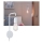 Paulmann 79811 - 1xE27/40W Vägglampa CALVANI 230V vit
