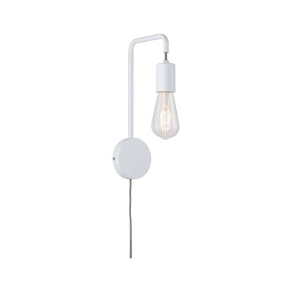 Paulmann 79811 - 1xE27/40W Vägglampa CALVANI 230V vit