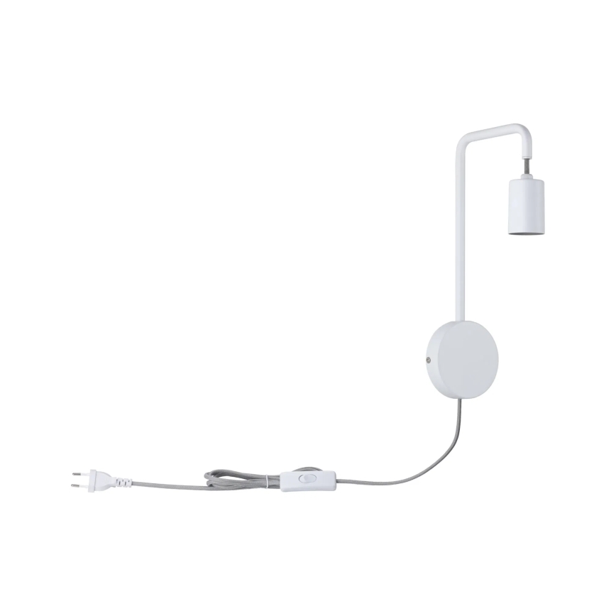 Paulmann 79811 - 1xE27/40W Vägglampa CALVANI 230V vit