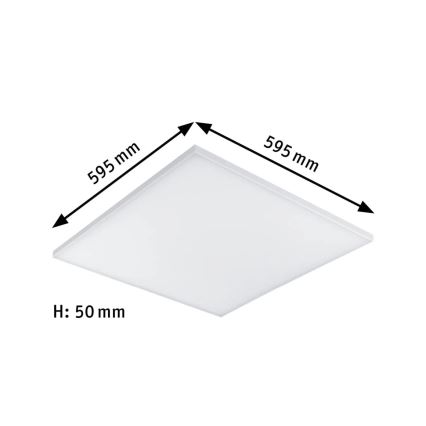 Paulmann 79822 - LED/34W Ljusreglerad taklampa VELORA 230V