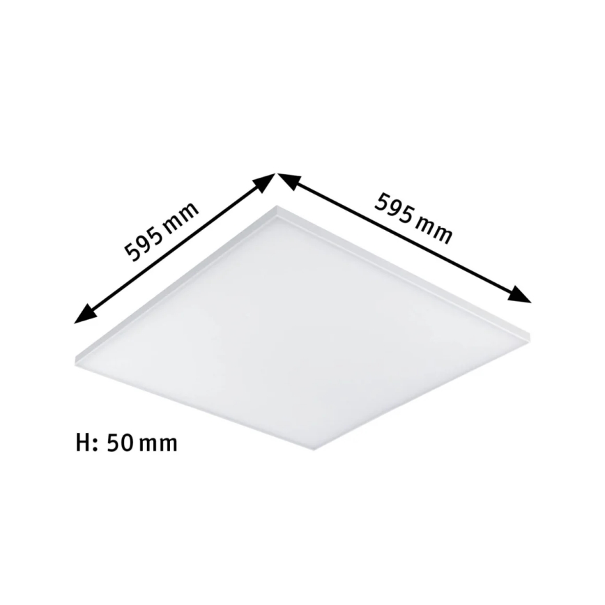 Paulmann 79822 - LED/34W Ljusreglerad taklampa VELORA 230V
