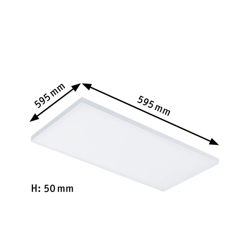 Paulmann 79827 - LED/15,5W Ljusreglerad belysning SMART VELORA 230V 2700-6500K