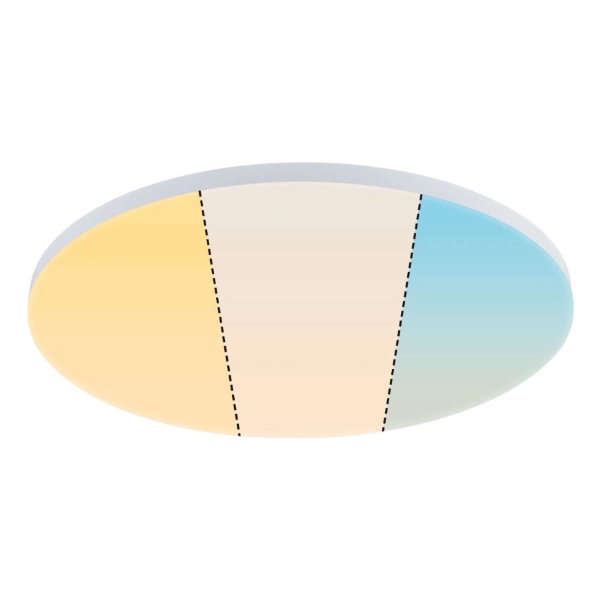 Paulmann 79894 - LED/38W Takarmatur VELORA 230V 3000/4000/6500K Ø 60 cm vit