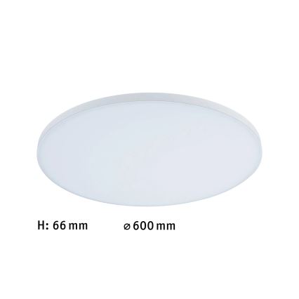 Paulmann 79894 - LED/38W Takarmatur VELORA 230V 3000/4000/6500K Ø 60 cm vit