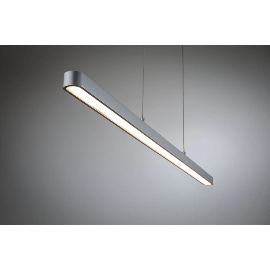 Paulmann 79900 - LED/42W Ljusreglerad ljuskrona på snöre LENTO 230V matt krom