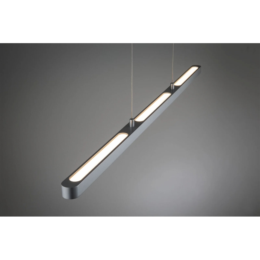 Paulmann 79900 - LED/42W Ljusreglerad ljuskrona på snöre LENTO 230V matt krom