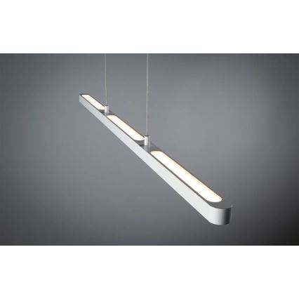 Paulmann 79901 - LED/42W Ljusreglerad ljuskrona på textilsladd LENTO 230V