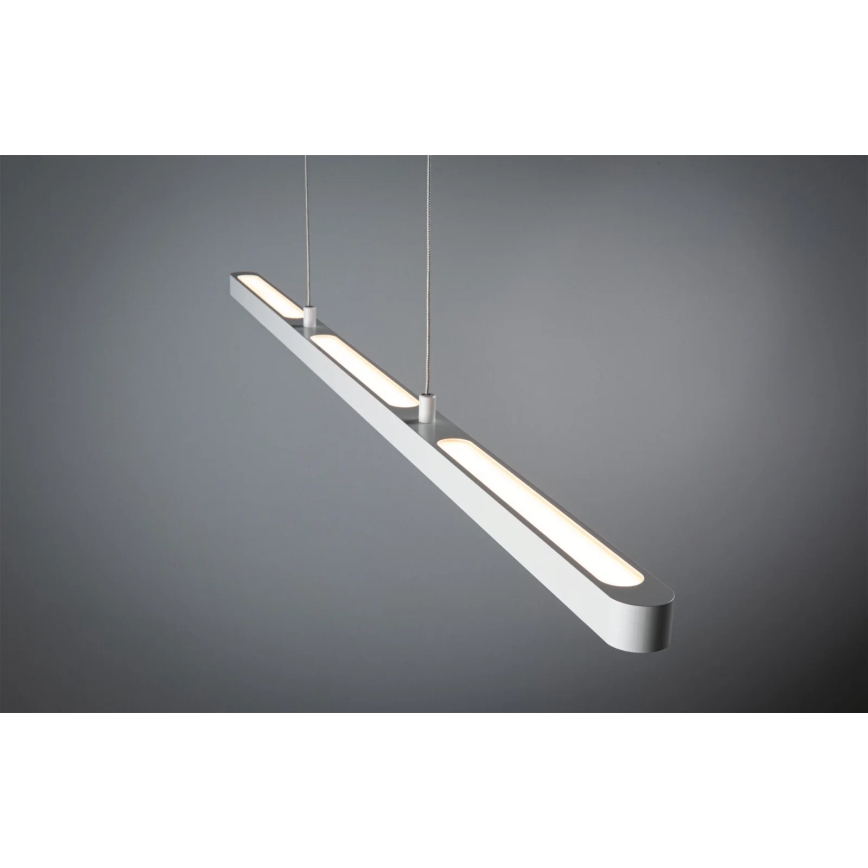 Paulmann 79901 - LED/42W Ljusreglerad ljuskrona på textilsladd LENTO 230V