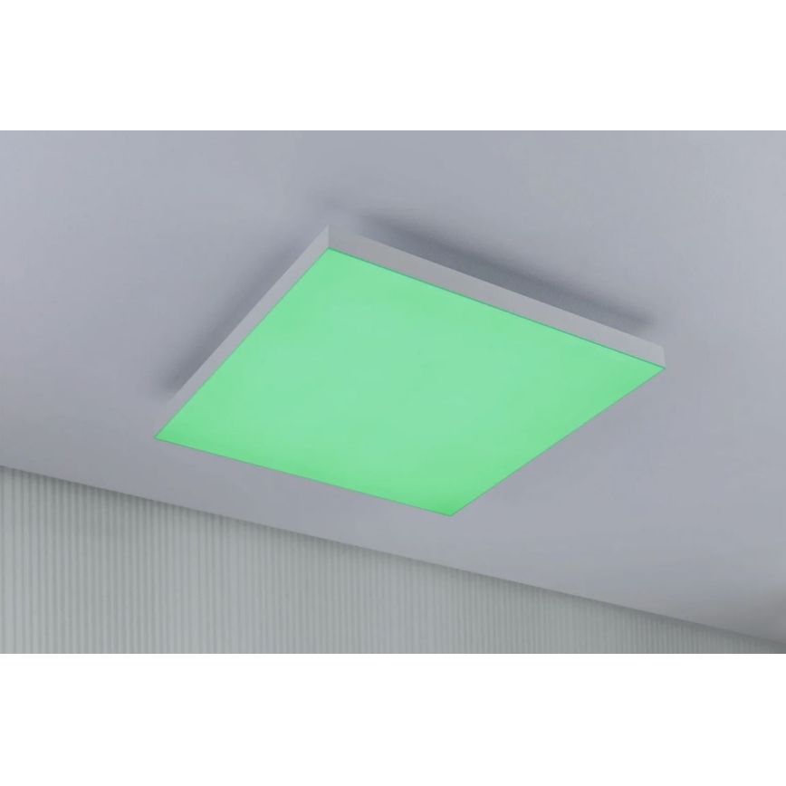 Paulmann 79905 - LED/19W RGBW Ljusreglerad taklampa VELORA 230V 3000-6500K + fjärrkontroll