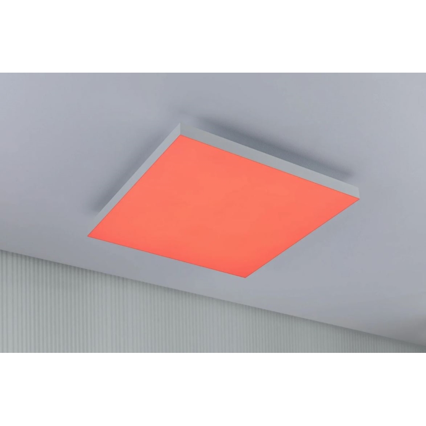 Paulmann 79905 - LED/19W RGBW Ljusreglerad taklampa VELORA 230V 3000-6500K + fjärrkontroll