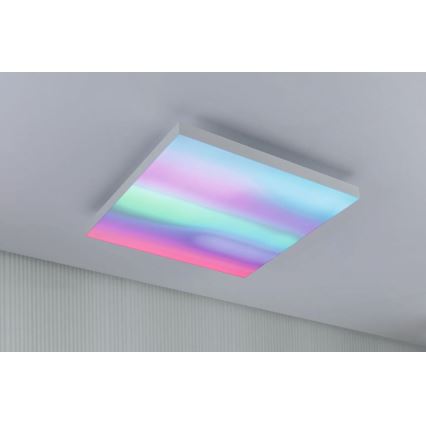 Paulmann 79905 - LED/19W RGBW Ljusreglerad taklampa VELORA 230V 3000-6500K + fjärrkontroll