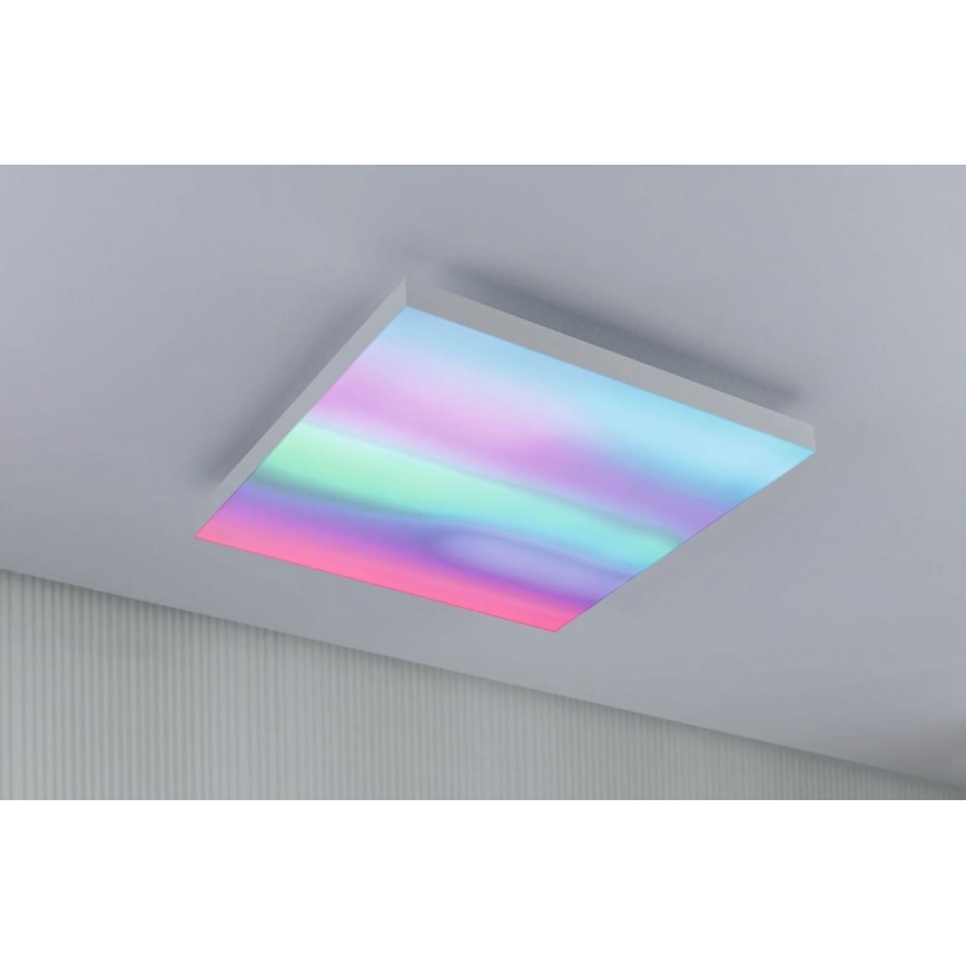 Paulmann 79905 - LED/19W RGBW Ljusreglerad taklampa VELORA 230V 3000-6500K + fjärrkontroll