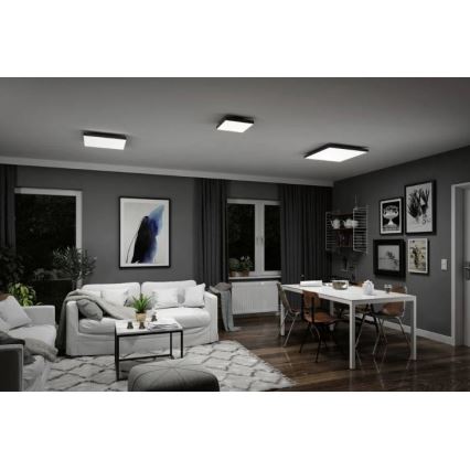Paulmann 79909 - LED/31W RGBW Ljusreglerad taklampa VELORA 230V 3000-6500K + fjärrkontroll