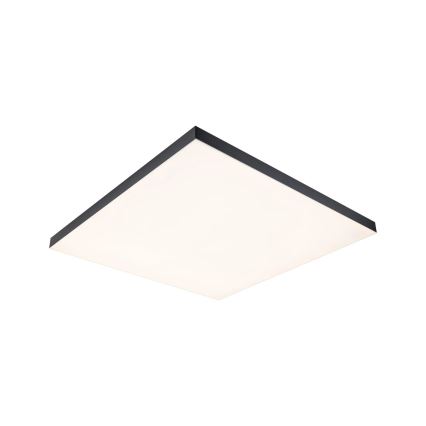 Paulmann 79913 - LED/31W RGBW Dimbart takarmatur LORIA 230V 3000-6500K 59,5x59,5 cm svart + fjärrkontroll