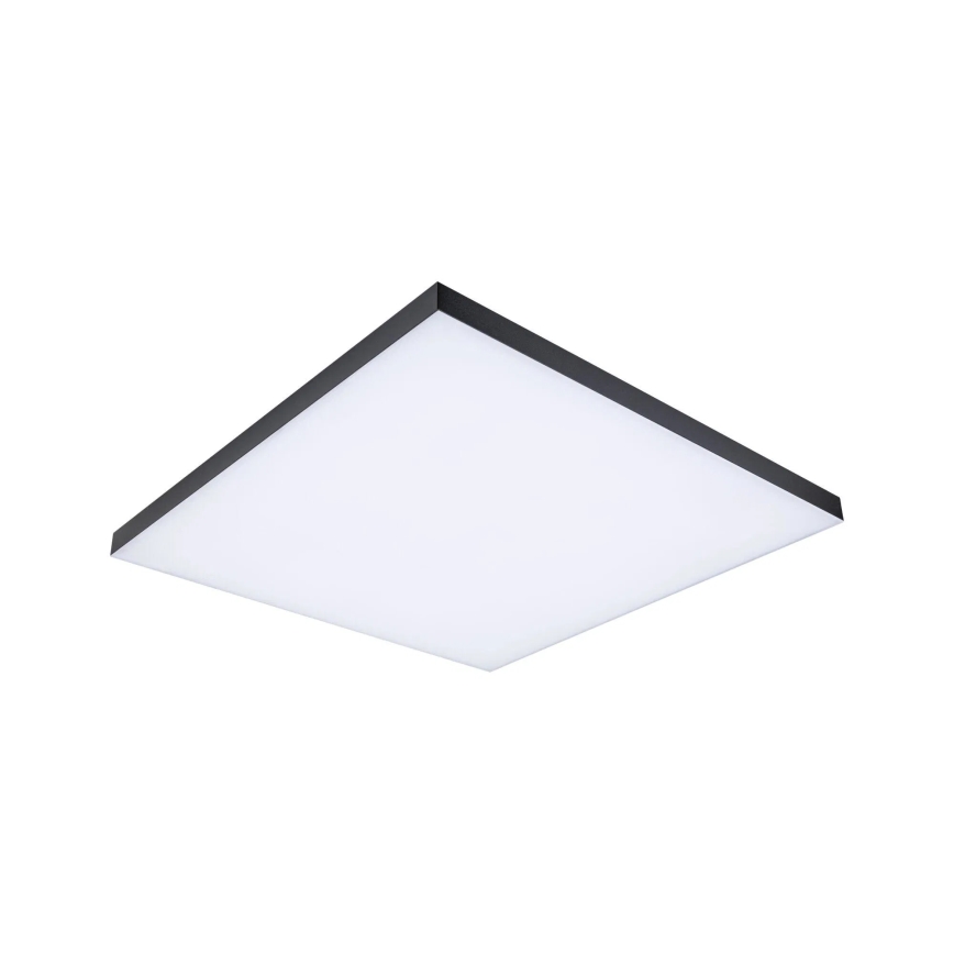Paulmann 79913 - LED/31W RGBW Dimbart takarmatur LORIA 230V 3000-6500K 59,5x59,5 cm svart + fjärrkontroll