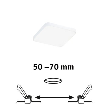 Paulmann 79953 - LED/6W IP44 Dimmerbar infälld badrumsspot VARIFIT 230V