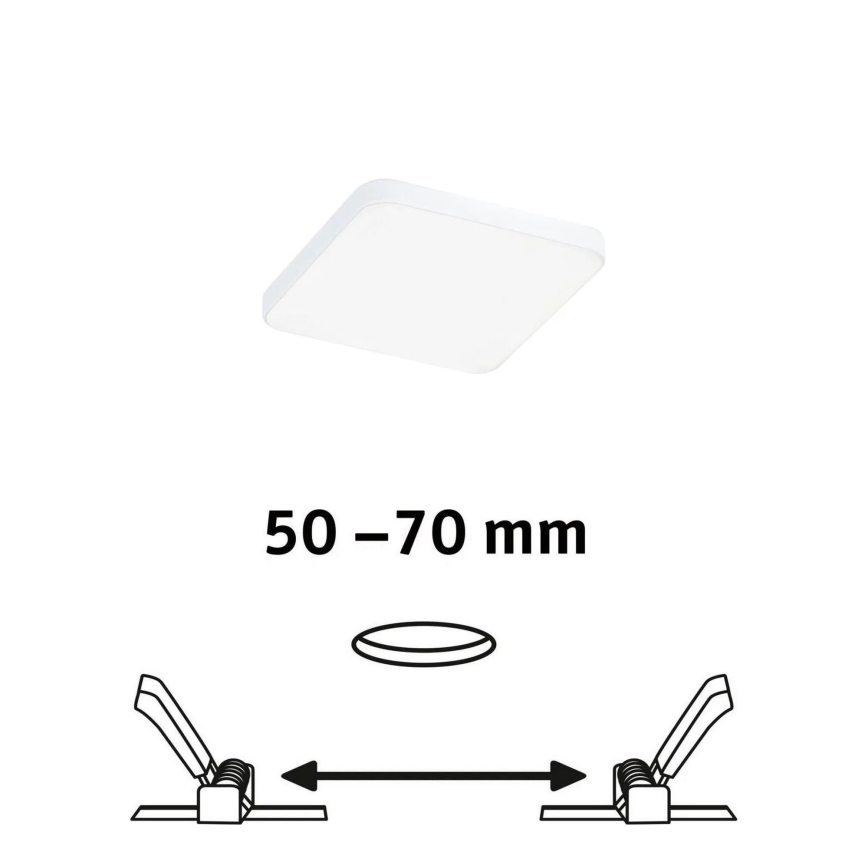 Paulmann 79953 - LED/6W IP44 Dimmerbar infälld badrumsspot VARIFIT 230V