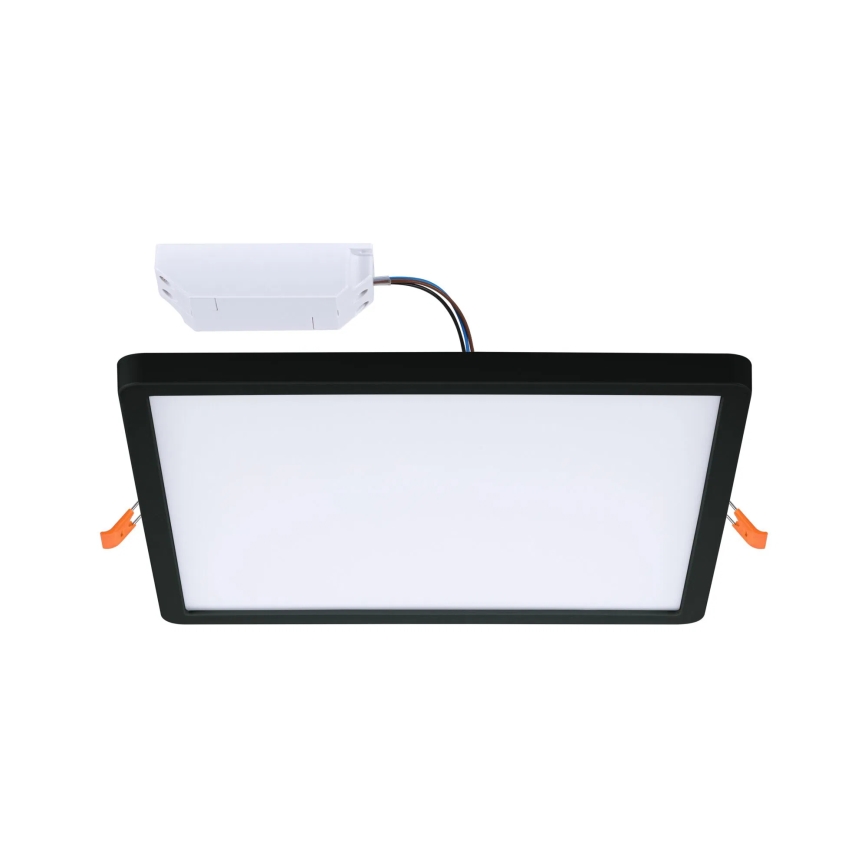 Paulmann 79967 - LED/16W IP44 Dimbart infälld badrumsarmatur AREO 230V 23x23 cm svart