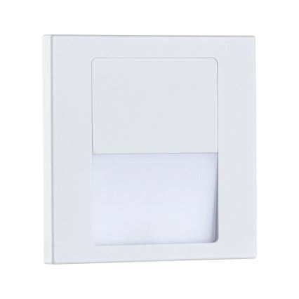 Paulmann 79999 - LED/1W Trappbelysning TSARO 230V Follow/vit