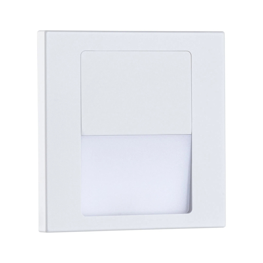 Paulmann 79999 - LED/1W Trappbelysning TSARO 230V Follow/vit