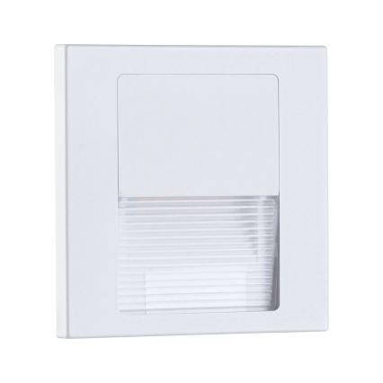 Paulmann 79999 - LED/1W Trappbelysning TSARO 230V Follow/vit
