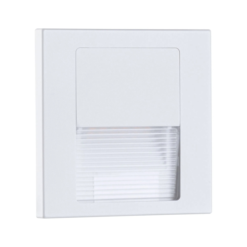 Paulmann 79999 - LED/1W Trappbelysning TSARO 230V Follow/vit