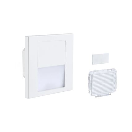 Paulmann 79999 - LED/1W Trappbelysning TSARO 230V Follow/vit