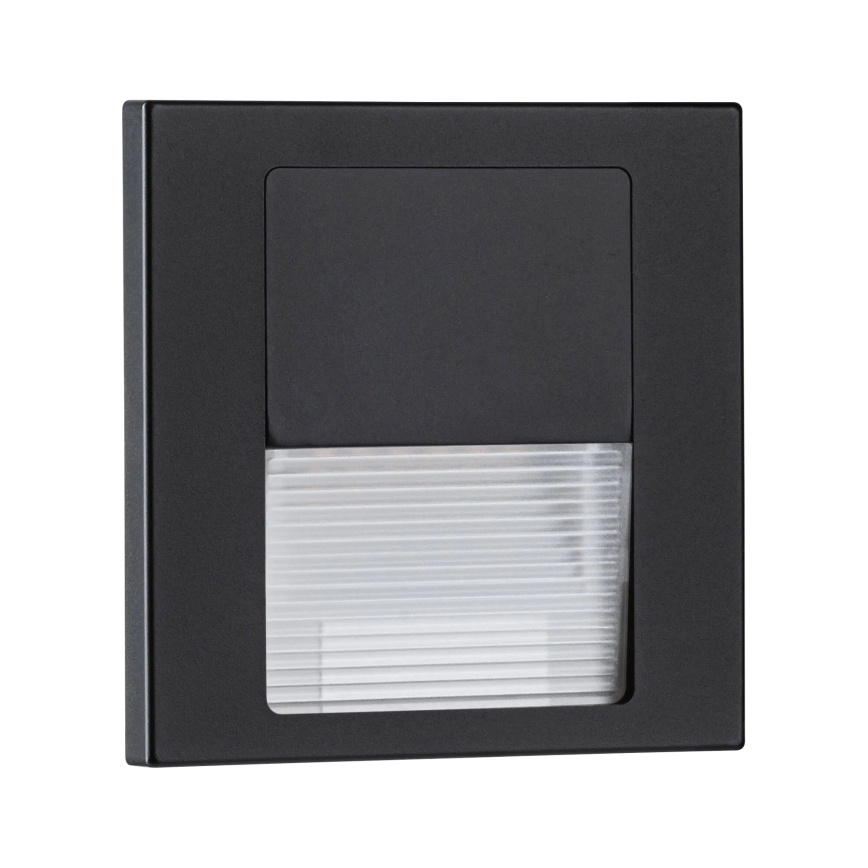 Paulmann 80001 - LED/1W Trappbelysning TSARO 230V Follow/svart
