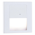 Paulmann 80002 - LED/1W Trappbelysning med sensor TSARO 230V Bly/vit