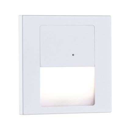 Paulmann 80002 - LED/1W Trappbelysning med sensor TSARO 230V Lead/vit
