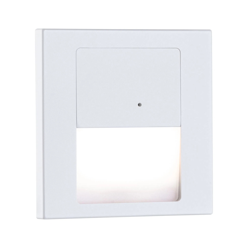 Paulmann 80002 - LED/1W Trappbelysning med sensor TSARO 230V Lead/vit