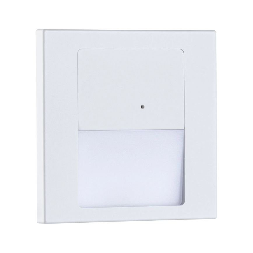 Paulmann 80002 - LED/1W Trappbelysning med sensor TSARO 230V Lead/vit