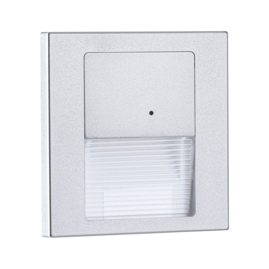 Paulmann 80003 - LED/1W Trappbelysning med sensor TSARO 230V Lead/matt krom