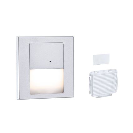 Paulmann 80003 - LED/1W Trappbelysning med sensor TSARO 230V Lead/matt krom