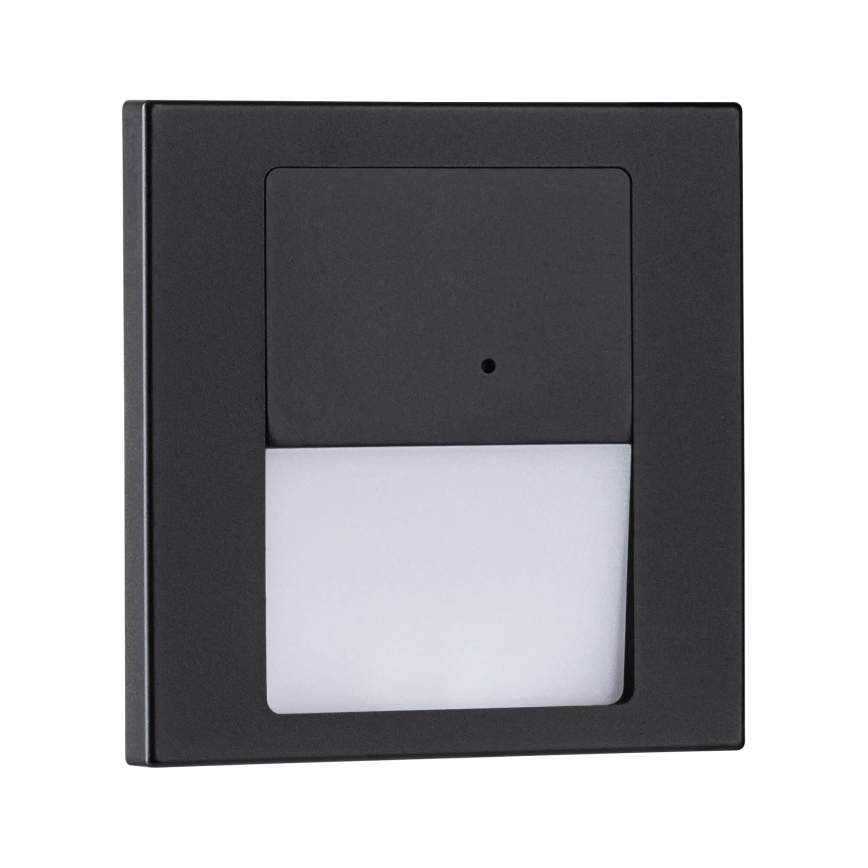 Paulmann 80004 - LED/1W Trappbelysning med sensor TSARO 230V Lead/svart