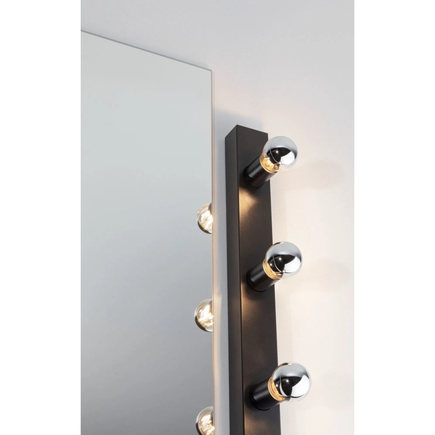 Paulmann 80099 - 4xE14/40W IP44 Spegelbelysning för badrum REGULA 230V svart