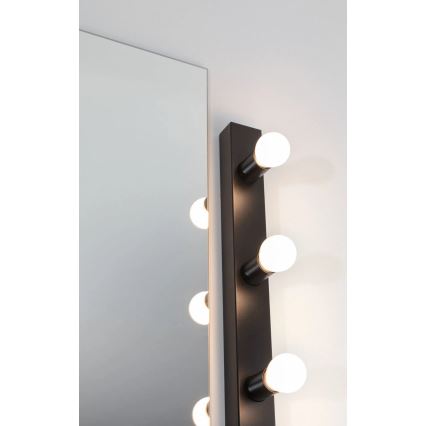 Paulmann 80099 - 4xE14/40W IP44 Spegelbelysning för badrum REGULA 230V svart