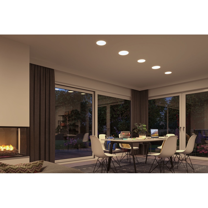 Paulmann 92389 - LED/17W IP44 infälld Badrumbelysning VARIFIT 230V