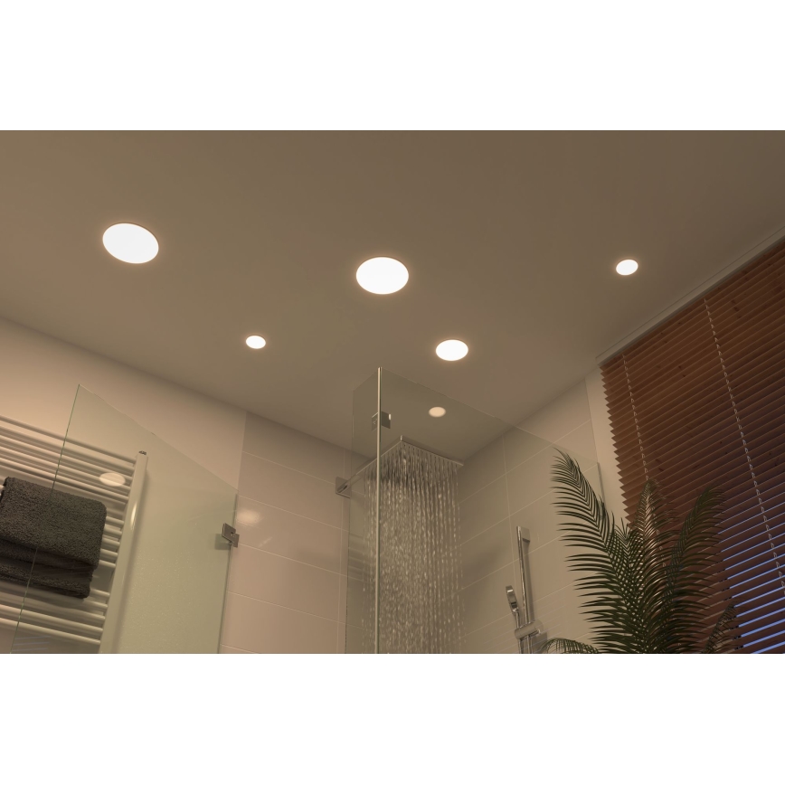 Paulmann 92389 - LED/17W IP44 infälld Badrumbelysning VARIFIT 230V