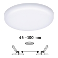 Paulmann 92391 - LED/8,5W IP44 infälld Badrumbelysning VARIFIT 230V