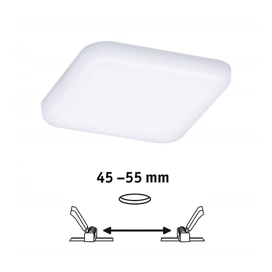 Paulmann 92393 - LED/4,5W IP44 infälld Badrumbelysning VARIFIT 230V