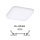 Paulmann 92393 - LED/4,5W IP44 infälld Badrumbelysning VARIFIT 230V