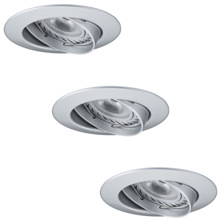Paulmann 92516 - SET 3xLED-GU10/3,5W Badrum infälld spotlight PREMIUM LINE 230V
