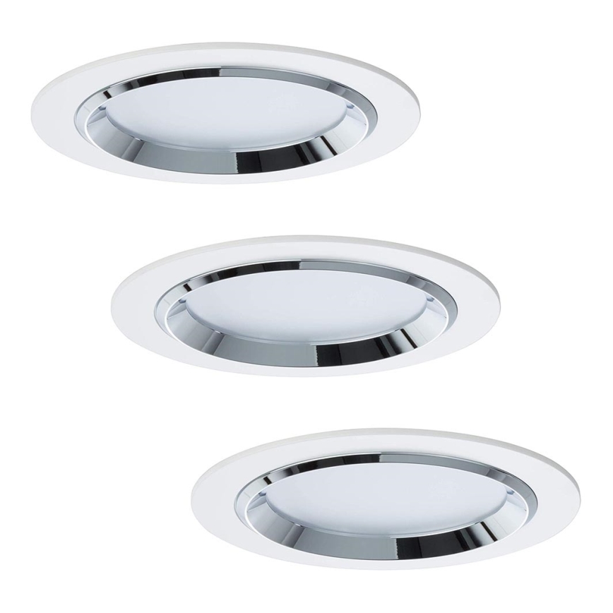 Paulmann 92693 - SET 3xLED/8W Dimbar infälld belysning PREMIUM LINE 230/